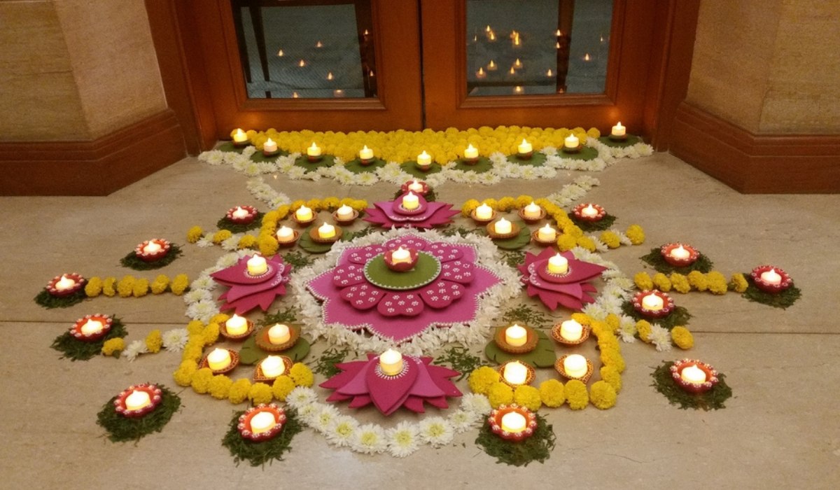 9 Unique and Fresh Rangoli Ideas for Diwali 2023