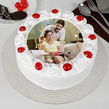 Pineapple Photo Cake