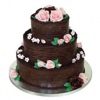 2 Tier Chocolate Cake