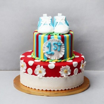 1st Birthday Cake for Boy