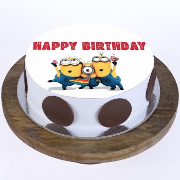 Minion Birthday Cake