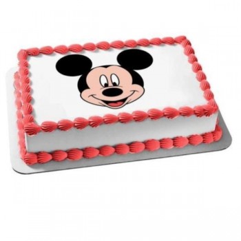 Mickey Mouse Photo Cake