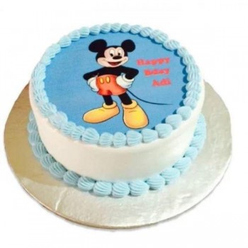 Mickey Mouse Poster Cake