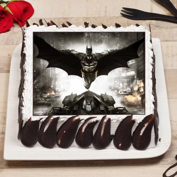 Batman Photo Cake