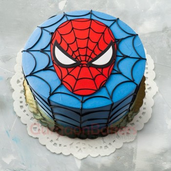 Yummy Spiderman Cake