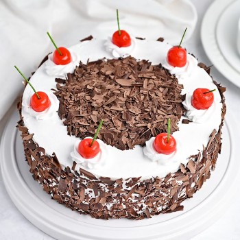 Eggless Choco Black Forest Cake