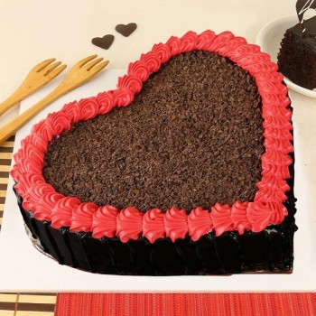 Chocolate Heart Cake