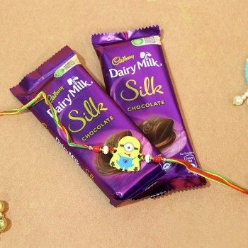 Kids Rakhi with Dairy Milk Silk