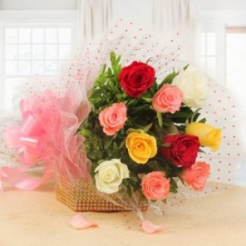 Mix Color Roses Bouquet