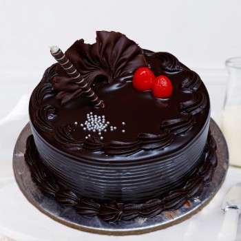 Eggless Sugar Free Belgium Chocolate Cake