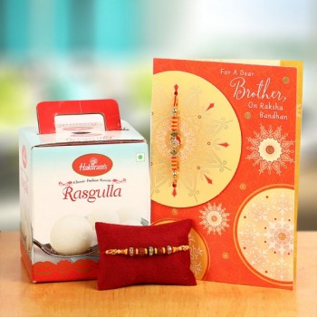 1 Rakhi Rasgulla n Card