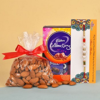 Rakhi, Dryfruits with Celebration