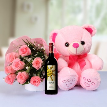 Pink Divine with Wine