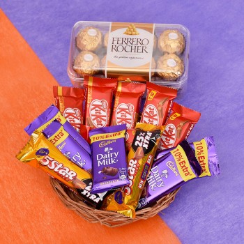 Basket Full of Chocolates