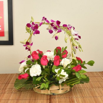 Exotic Basket Arrangement