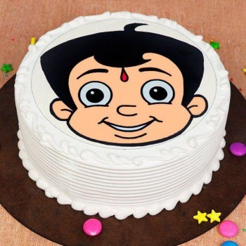 Chota Bheem Photo Cake