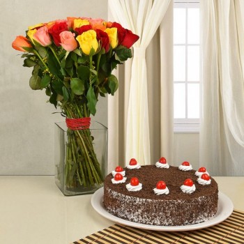 Mix Roses n BlackForest